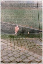 Multiple exposure of the Wall in Washington D.C. - Courtesy of Tim Lundberg